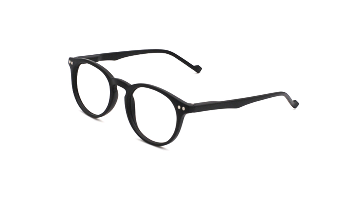 Lunettes De Lecture Rondes Rétro Noires - Dioptrie +2.5 - Neuf Avec étiquettes